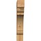 Ekena Millwork Olympic Block Rough Sawn Bracket, Western Red Cedar, 4"W x 20"D x 24"H BKT04X20X24OLY05RWR - alternate 3